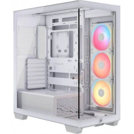 Corsair 3500X LX-R RGB Gaming Midi Tower Κουτί Υπολογιστή με Πλαϊνό Παράθυρο Λευκό