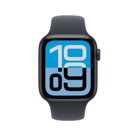 Apple Watch SE 3 Cellular Aluminium 44mm Αδιάβροχο με eSIM και Παλμογράφο (Midnight Aluminium Case with Midnight Sport Band - M/L)
