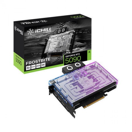 Inno 3D GeForce RTX 5090 32GB GDDR7 iChill Frostbite Κάρτα Γραφικών C50903-32D7X-1759FBP