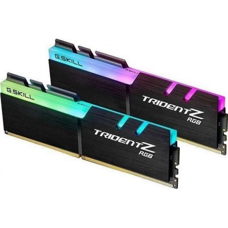 G.Skill Trident Z RGB DDR4 32GB RAM με 2x16GB Modules και Ταχύτητα 3600 για Desktop F4-3600C18D-32GTZR