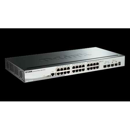 D-Link DGS-1510-28P Managed L3 PoE+ Switch με 24 Θύρες Gigabit (1Gbps) Ethernet και 2 SFP Θύρες