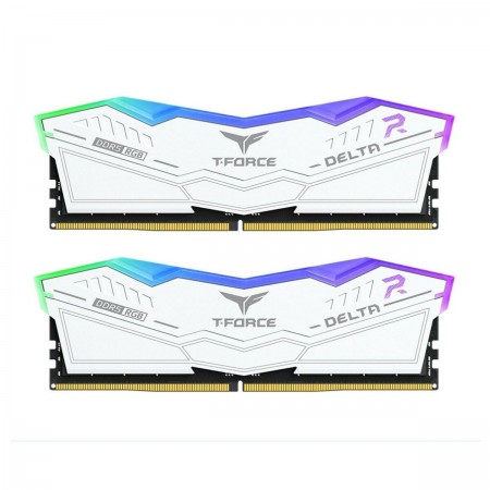 TeamGroup Delta RGB DDR5 32GB RAM με 2x16GB Modules και Ταχύτητα 6400 για Desktop FF4D532G6400HC32ADC01