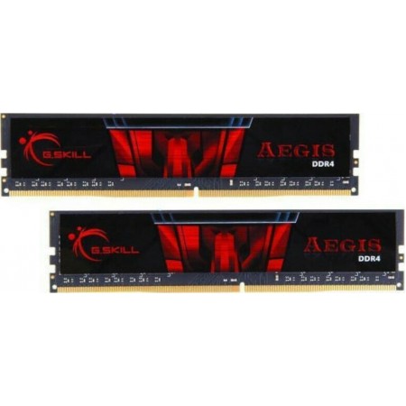 G.Skill Aegis DDR4 32GB RAM με 2x16GB Modules και Ταχύτητα 2666 για Desktop F4-2666C19D-32GIS