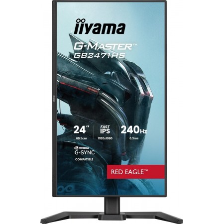 Iiyama G-Master Red Eagle IPS HDR Monitor 23.8