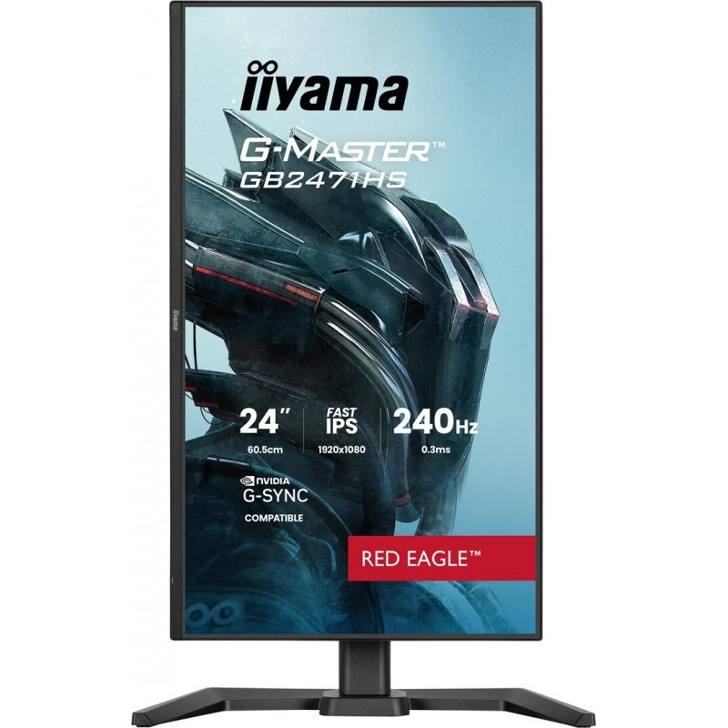 Iiyama G-Master Red Eagle IPS HDR Monitor 23.8
