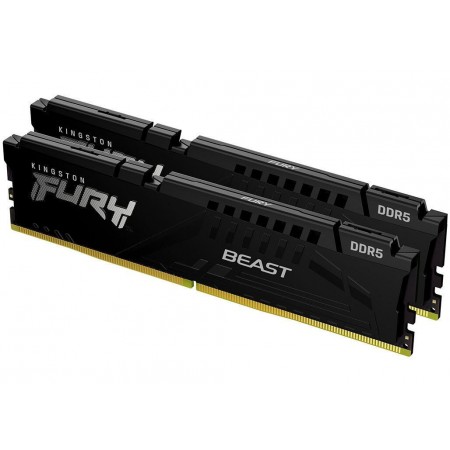 Kingston FURY Beast DDR5 64GB RAM με 2x32GB Modules και Ταχύτητα 6000 για Desktop KF560C36BBE2K2-64