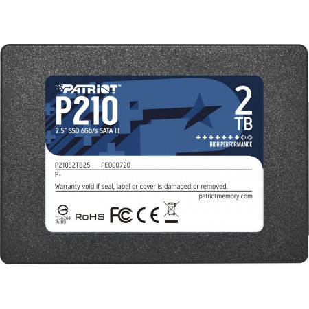 Patriot P210 SSD 2TB 2.5'' SATA III P210S2TB25