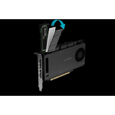 Κάρτα Icy Dock Adapter 4 X M.2 Nvme Ssd Mobile Rack Adapter Card