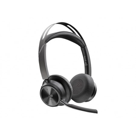 HP POLY VF2 -M Ασύρματα Over Ear Multimedia Ακουστικά με μικρόφωνο και σύνδεση Bluetooth / USB-C