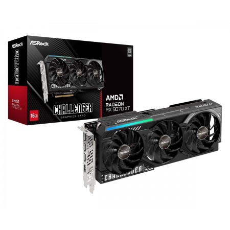 ASRock Radeon RX 9070 XT 16GB GDDR6 Challenger Κάρτα Γραφικών