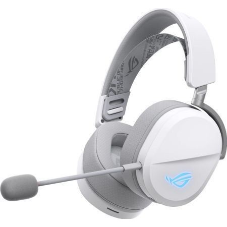 Asus ROG Pelta Ασύρματο Over Ear Gaming Headset με σύνδεση Bluetooth / USB Λευκό