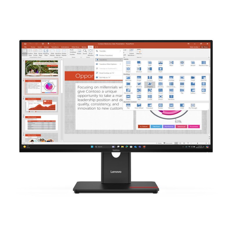 Lenovo ThinkVision T27-40 IPS Monitor 27