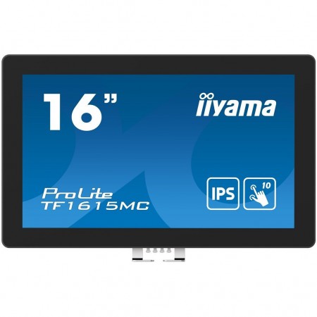 Iiyama Prolite TF1615MC-B1 IPS Touch Φορητό Monitor 15.6