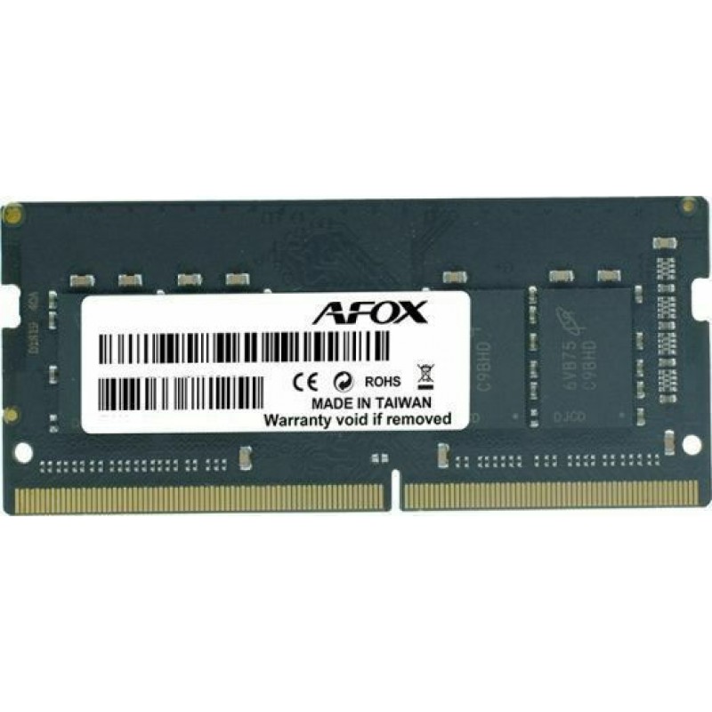 Afox DDR4 με Module 1x16GB και Ταχύτητα 3200 για Laptop AFSD416PS1P