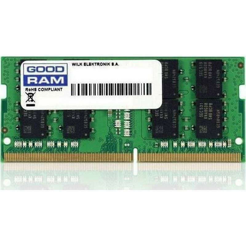 GoodRAM DDR4 με Module 1x16GB και Ταχύτητα 3200 για Laptop GR3200S464L22/16G