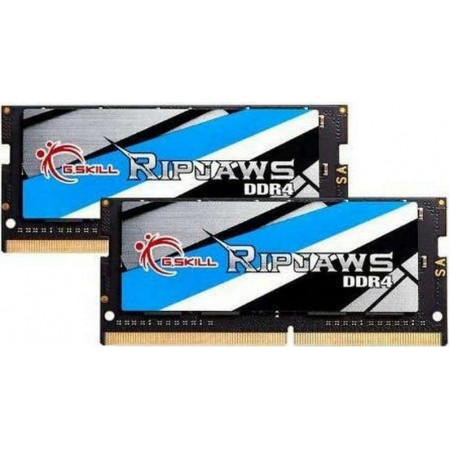 G.Skill Ripjaws DDR4 16GB RAM με 2x8GB Modules και Ταχύτητα 3200 για Laptop F4-3200C22D-16GRS