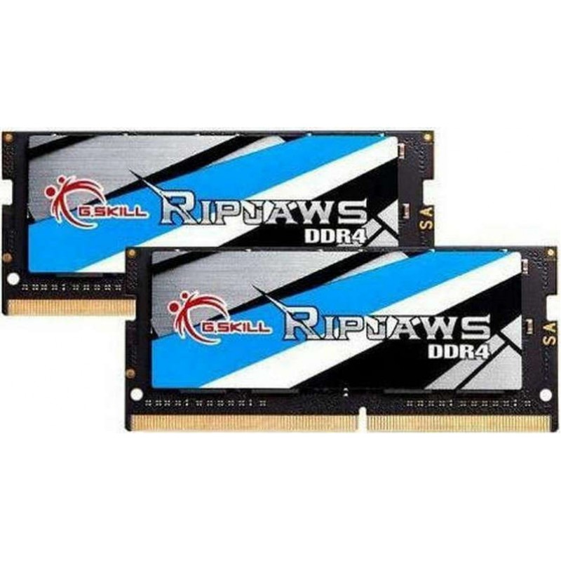 G.Skill Ripjaws DDR4 16GB RAM με 2x8GB Modules και Ταχύτητα 3200 για Laptop F4-3200C22D-16GRS