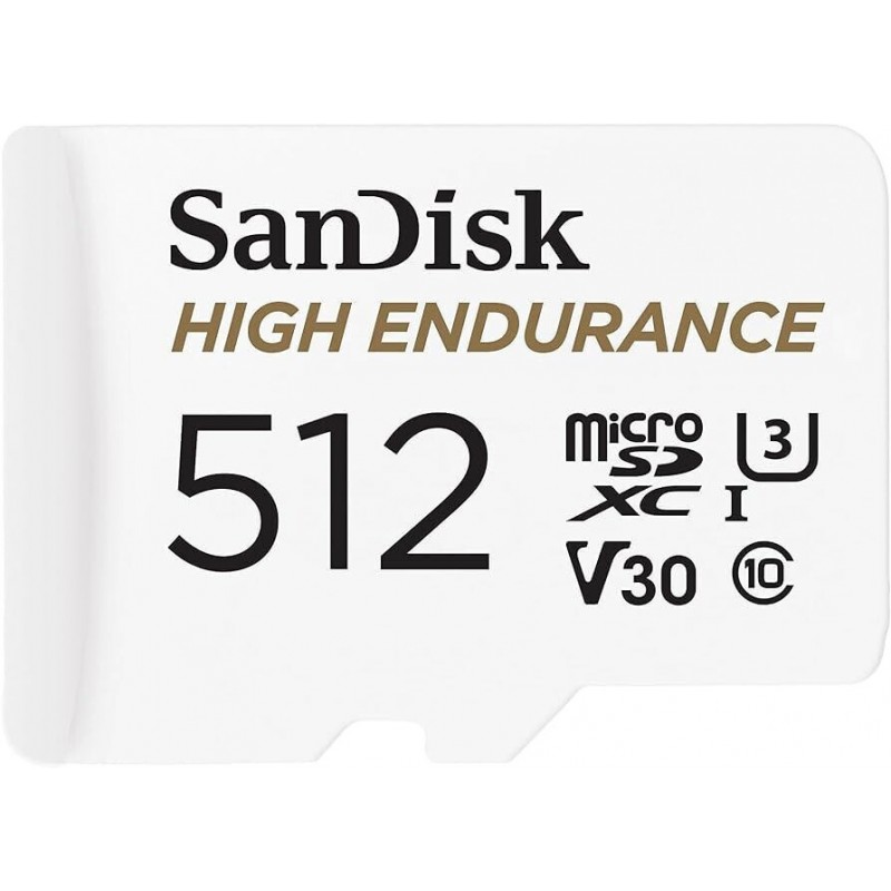 Sandisk High Endurance microSDXC 512GB Class 10