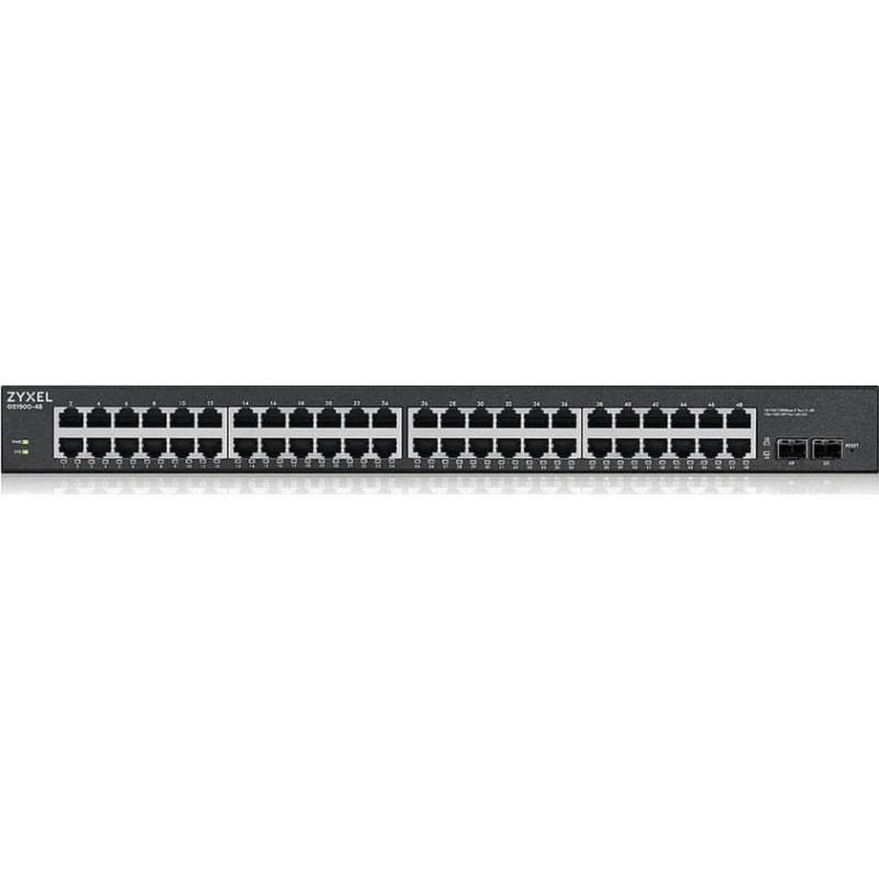 Zyxel GS1900-48HP v2 Managed L2 PoE+ Switch με 48 Θύρες Gigabit (1Gbps) Ethernet και 2 SFP Θύρες