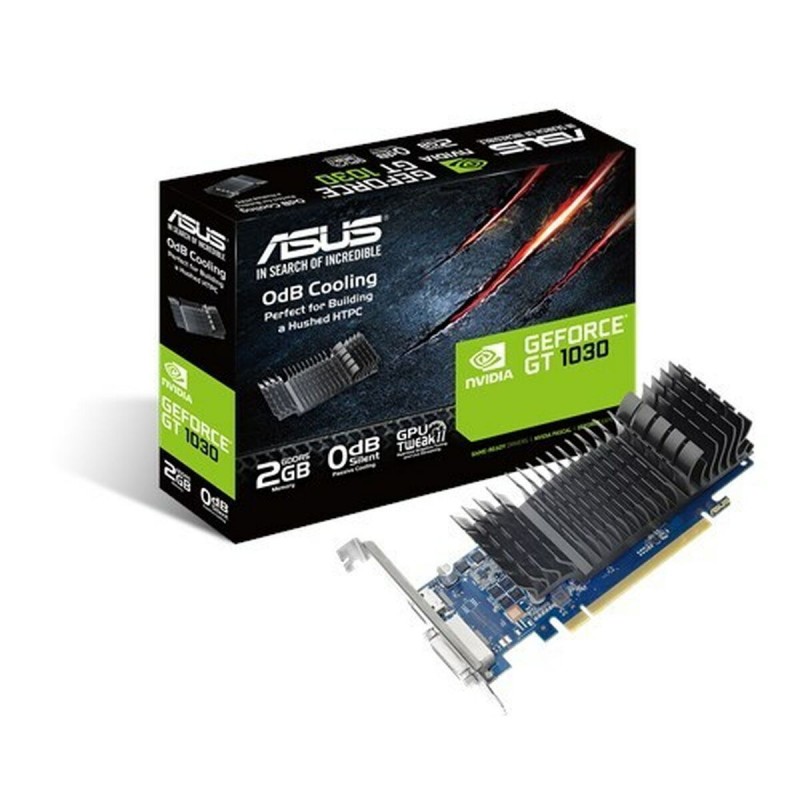 Asus GeForce GT 1030 2GB GDDR5 LP Silent with Brackets Κάρτα Γραφικών 90YV0AT0-M0NA00