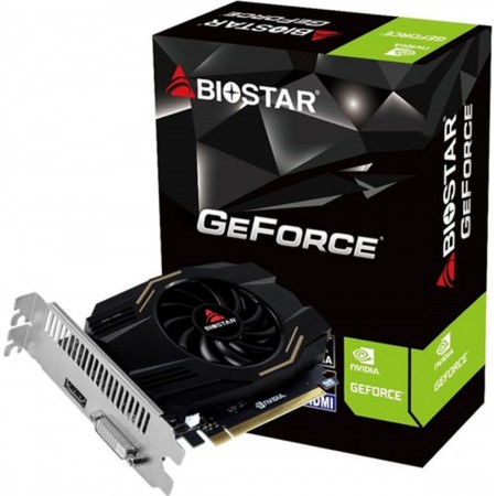 Biostar GeForce GT 1030 4GB GDDR4 Κάρτα Γραφικών VN1034TB46-TB1RA-BS2
