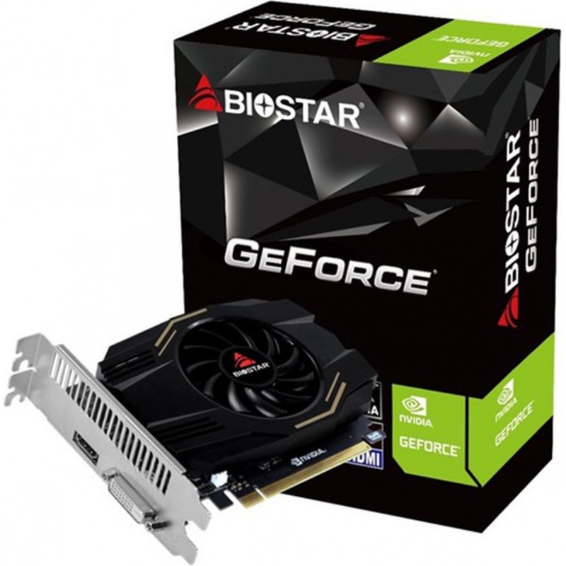 Biostar GeForce GT 1030 4GB GDDR4 Κάρτα Γραφικών VN1034TB46-TB1RA-BS2