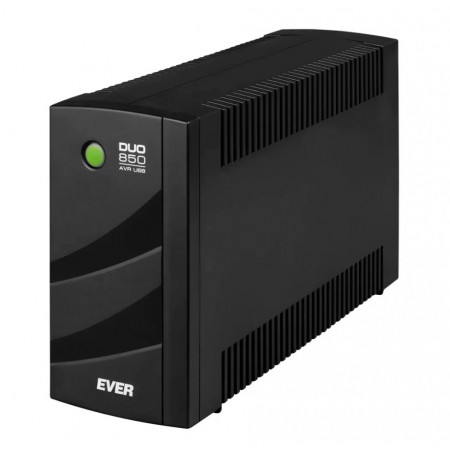 Ever Duo 850 UPS Line-Interactive 550W με 3 Schuko Πρίζες