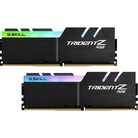 G.Skill Trident Z RGB DDR4 16GB RAM με 2x8GB Modules και Ταχύτητα 3200 για Desktop F4-3200C16D-16GTZR