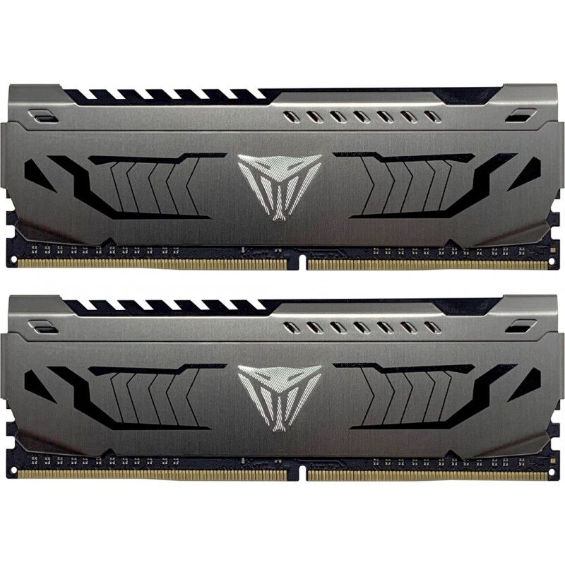 Patriot Viper Steel DDR4 16GB RAM με 2x8GB Modules και Ταχύτητα 3200 για Desktop PVS416G320C6K