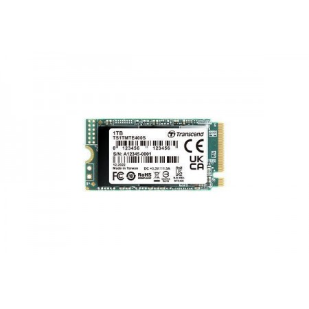 Transcend SSD 1TB M.2 NVMe PCI Express 3.0 TS1TMTE400S