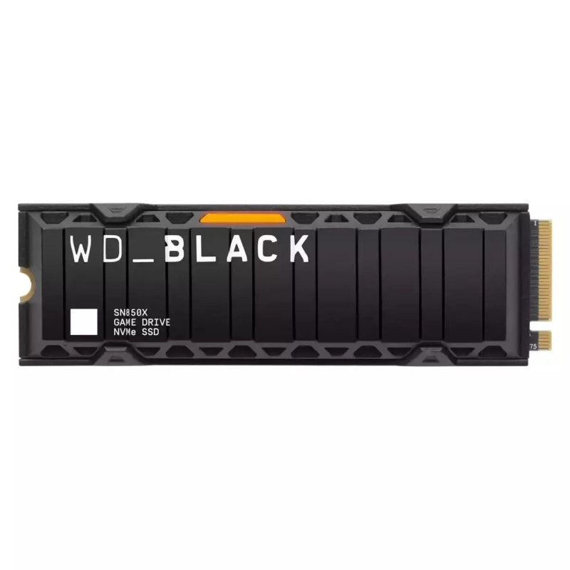 Western Digital Black SN850X With Heatsink SSD 1TB M.2 NVMe PCI Express 4.0 WDS100T2XHE