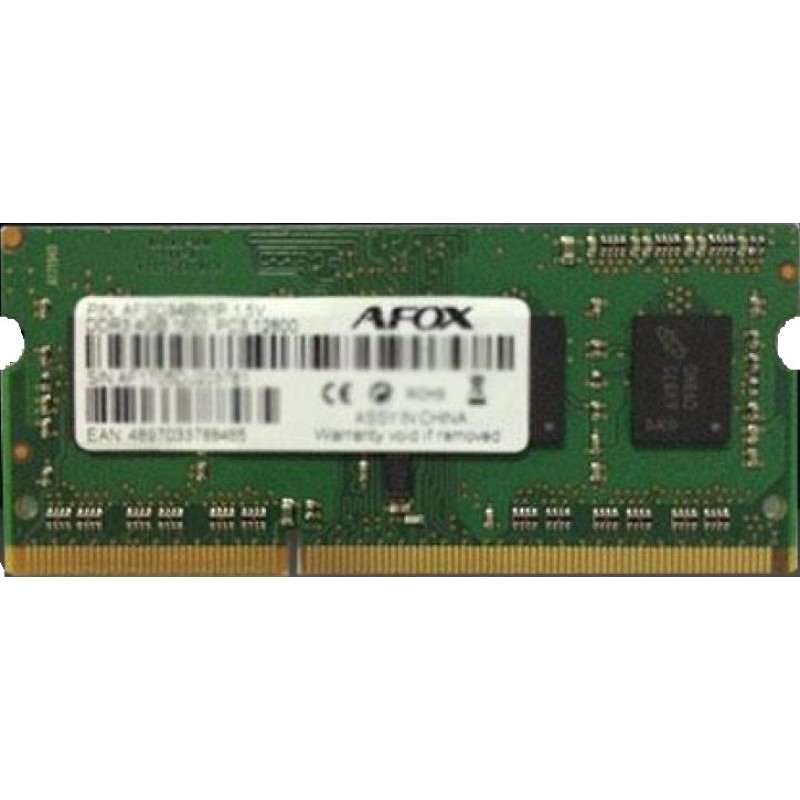 Afox DDR4 με Module 1x16GB και Ταχύτητα 2666 για Laptop AFSD416FS1P