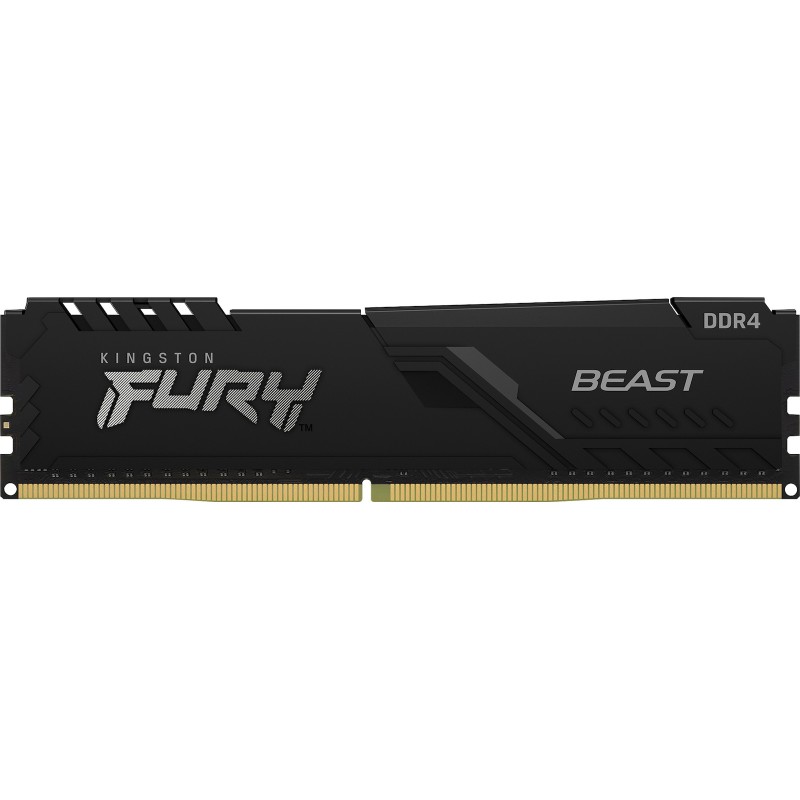 Kingston Fury Beast DDR4 με Module 1x16GB και Ταχύτητα 3200 για Desktop KF432C16BB1/16