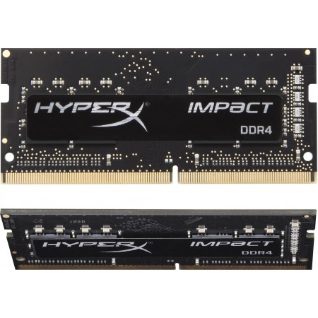 Kingston Fury Impact DDR4 16GB RAM με 2x8GB Modules και Ταχύτητα 3200 για Laptop KF432S20IBK2/16