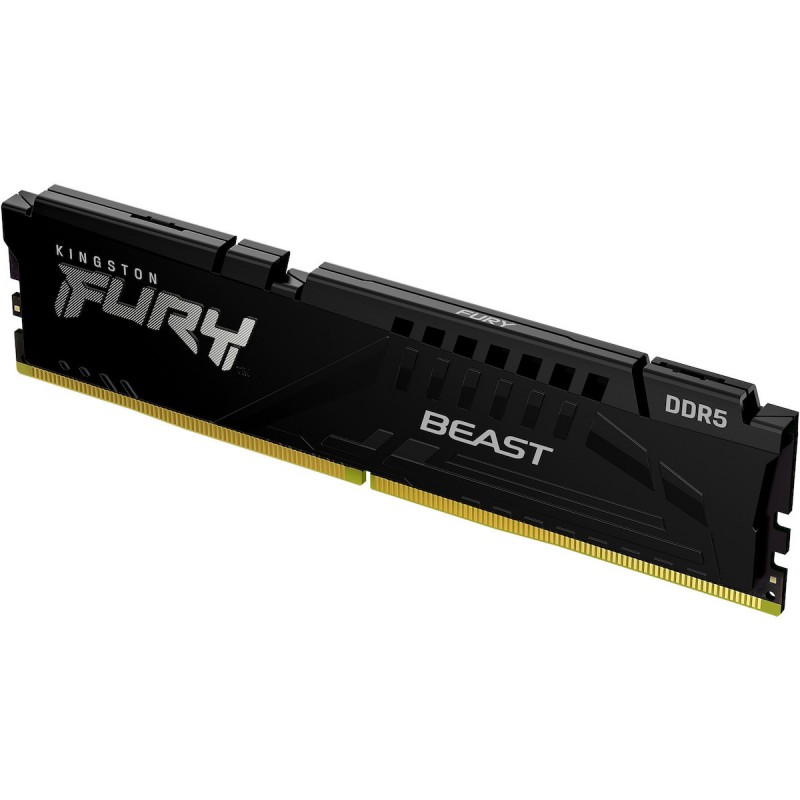 Kingston Fury Beast DDR5 με Module 1x16GB και Ταχύτητα 5200 για Desktop KF552C40BB-16