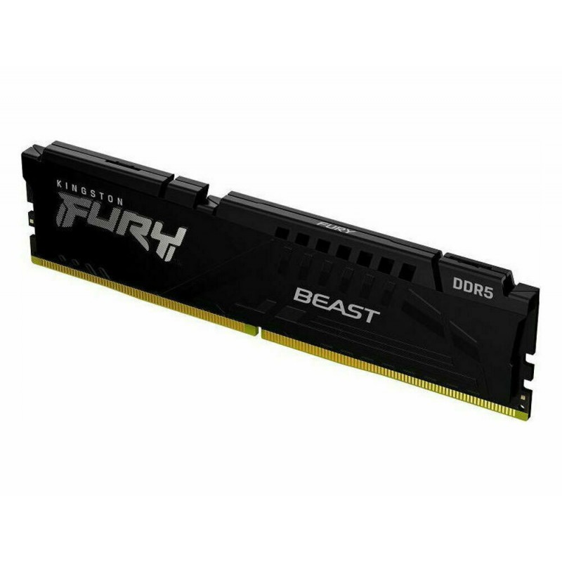 Kingston Fury Beast DDR5 με Module 1x16GB και Ταχύτητα 5600 για Desktop KF556C40BB-16
