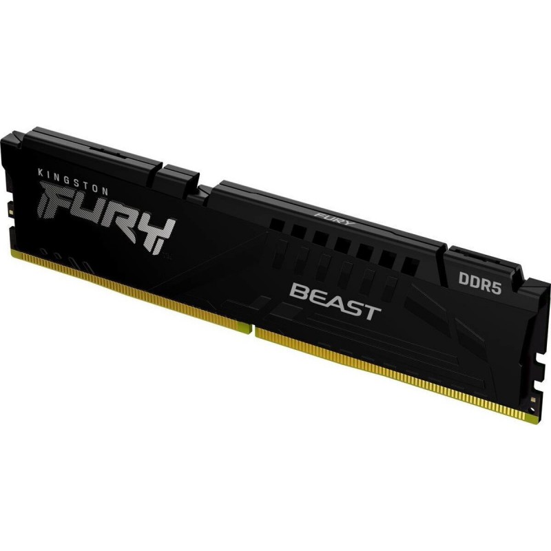 Kingston Fury Beast DDR5 με Module 1x16GB και Ταχύτητα 5600 για Desktop KF556C36BBE-16