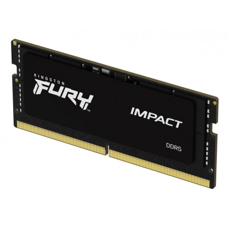 Kingston Fury Impact DDR5 με Module 1x16GB και Ταχύτητα 6400 για Laptop KF564S38IB-16
