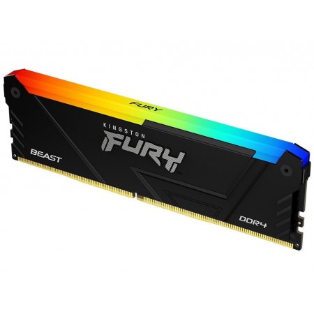 Kingston Fury Beast DDR4 με Module 1x16GB και Ταχύτητα 3200 για Desktop KF432C16BB2A/16