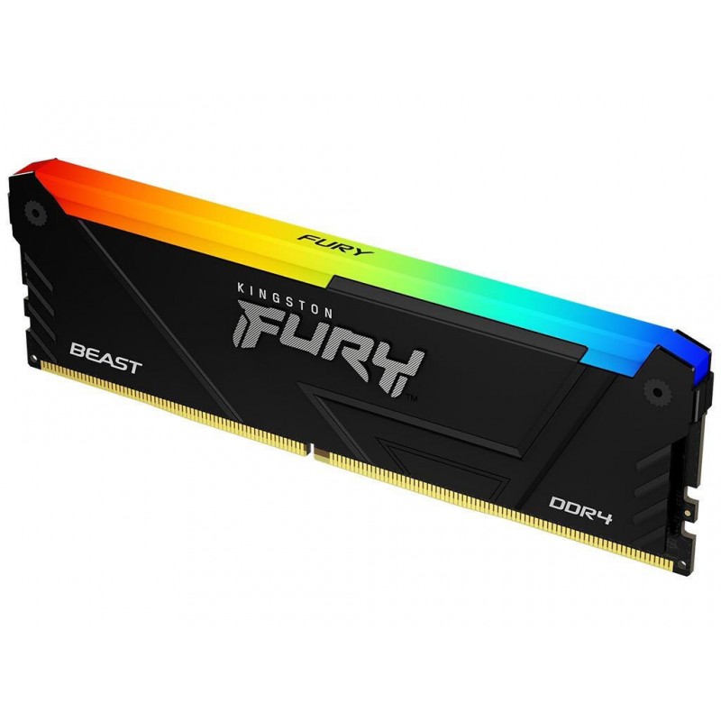 Kingston Fury Beast DDR4 με Module 1x16GB και Ταχύτητα 3200 για Desktop KF432C16BB2A/16