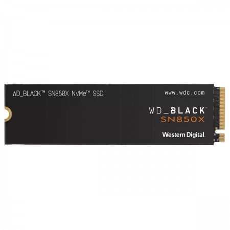 Western Digital Black SN850X W/o Heatsink SSD 1TB M.2 NVMe PCI Express 4.0 WDS100T2X0E