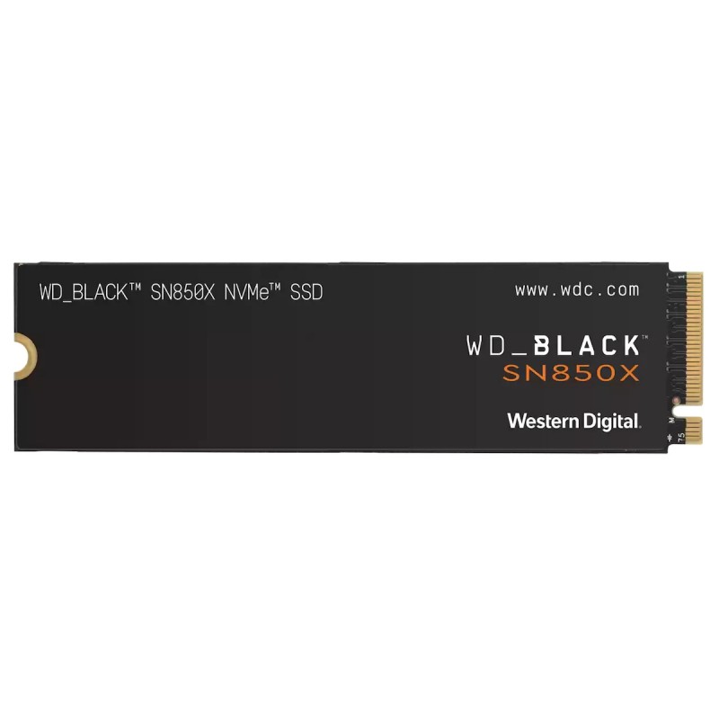 Western Digital Black SN850X W/o Heatsink SSD 1TB M.2 NVMe PCI Express 4.0 WDS100T2X0E