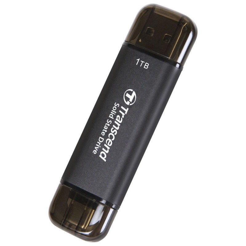 Transcend ESD310C 1TB USB 3.2 SSD Stick με σύνδεση USB-C & USB-A Μαύρο