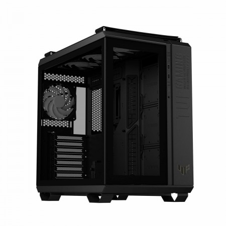 Asus TUF GT502 Plus Gaming Midi Tower Κουτί Υπολογιστή με Πλαϊνό Παράθυρο Μαύρο