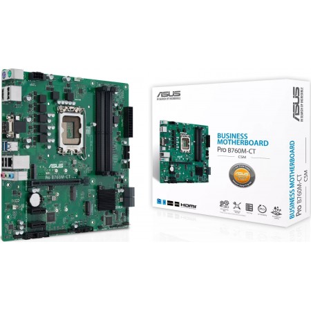 Asus Pro B760M-CT-CSM Motherboard Micro ATX με Intel 1700 Socket