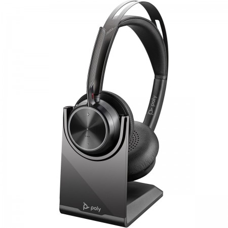 Poly Voyager Focus 2 USB-C On Ear Multimedia Ακουστικά με μικρόφωνο
