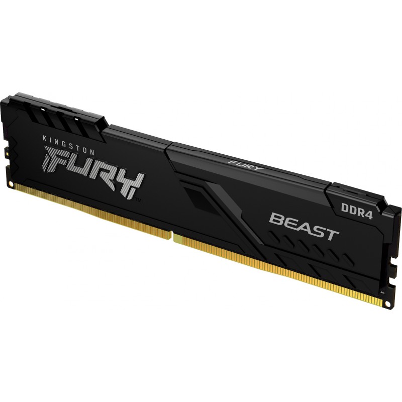 Kingston Fury Beast DDR4 με Module 1x16GB και Ταχύτητα 3200 για Desktop KF432C16BB/16