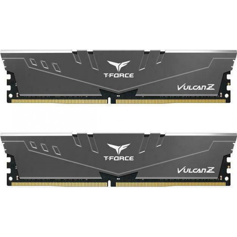 TeamGroup T-Force Vulcan Z DDR4 16GB RAM με 2x8GB Modules και Ταχύτητα 3200 για Desktop TLZGD416G3200HC16FDC01