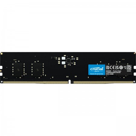 Crucial DDR5 με Module 1x8GB και Ταχύτητα 5600 για Desktop CT8G56C46U5