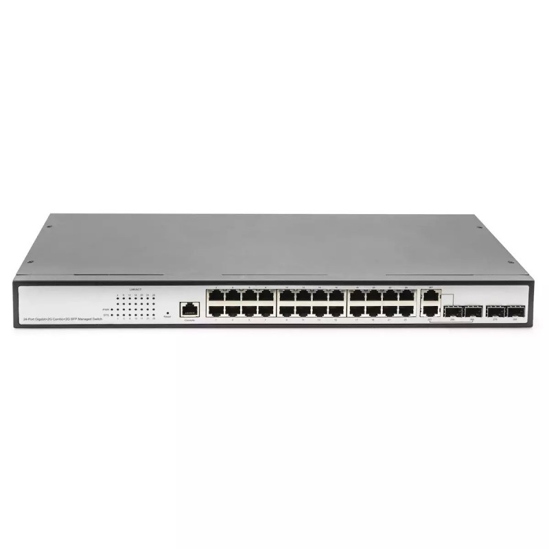 Digitus DN-80221-3 Managed L2 Switch με 24 Θύρες Gigabit (1Gbps) Ethernet και 2 SFP Θύρες
